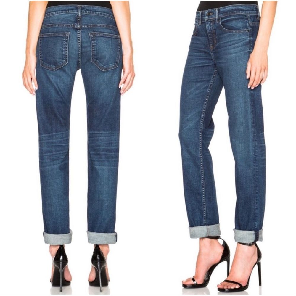 Helmut Lang Jeans Relax Taper Women Size 25 Blue